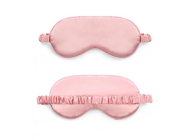 Double-sided Satin Silky travel Sleep Eye Mask Cover Padded Blindfold Smooth