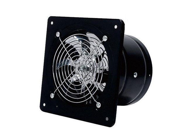 US 4~8'' Exhaust Fan Ventilation Extractor Fan Wall-Mounted Blower Anti-backflow