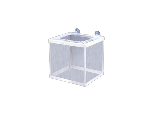 US 1 Pc Fish Tank Aquarium Guppy Breeding Breeder Baby Gauze Trap Box Isolator