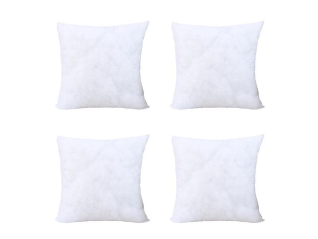 US 4 Pack Throw Pillows Insert Ultra Soft Bed & Couch Sofa Decor