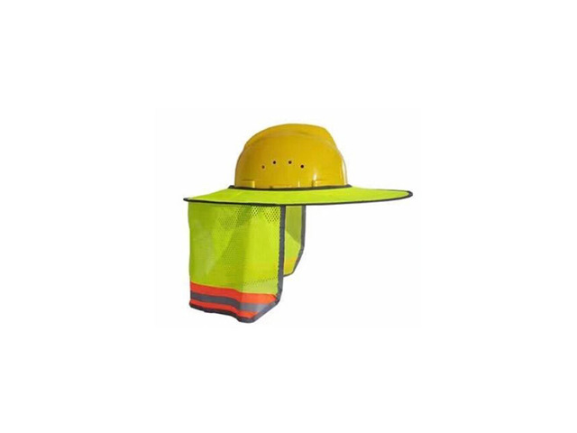 US 1 Pack Hard Hats Neck Sun Shade Shield Accessories Visor Reflective Stripe