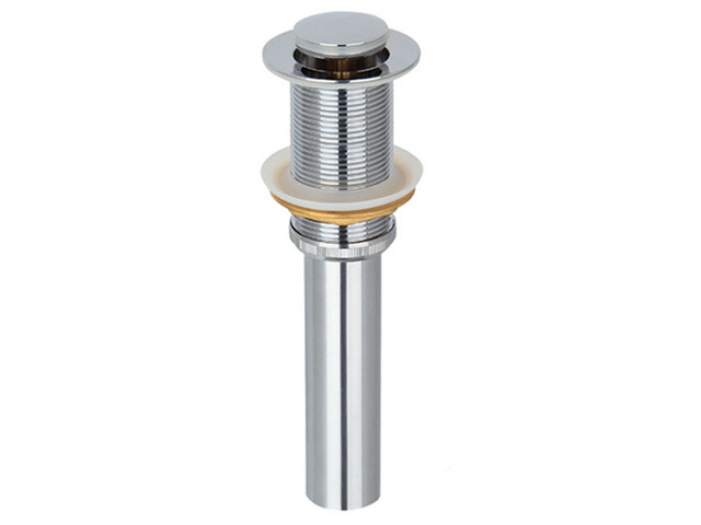 Pop-Up Drain Vessel Sink Waste Bathroom Basin Stopper Polished Chrome