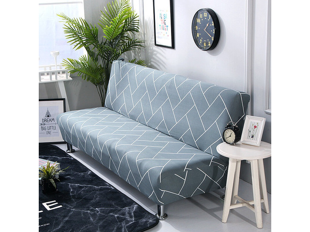 Futon Slipcover Armless Sofa Cover Stretch Sofa Bed Slipcover Protector Elastic BM-4-a shafachuangzhao qianhuixian