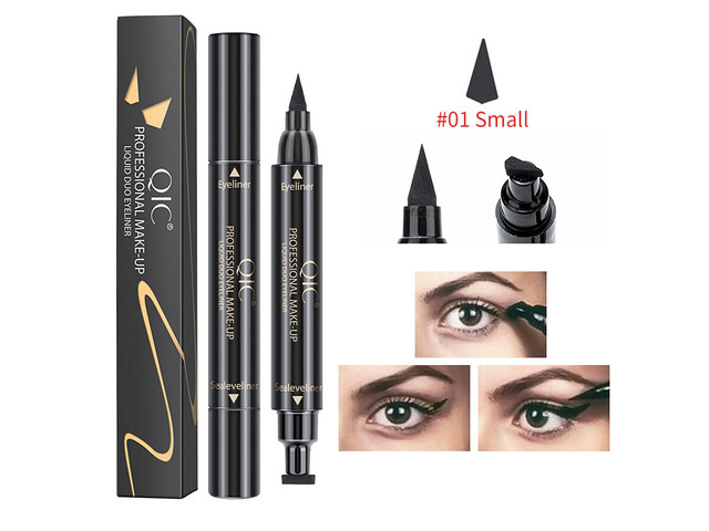 US Winged Eyeliner Stamp Waterproof Long Lasting Liquid Eye Pen Makeup Tool Kit