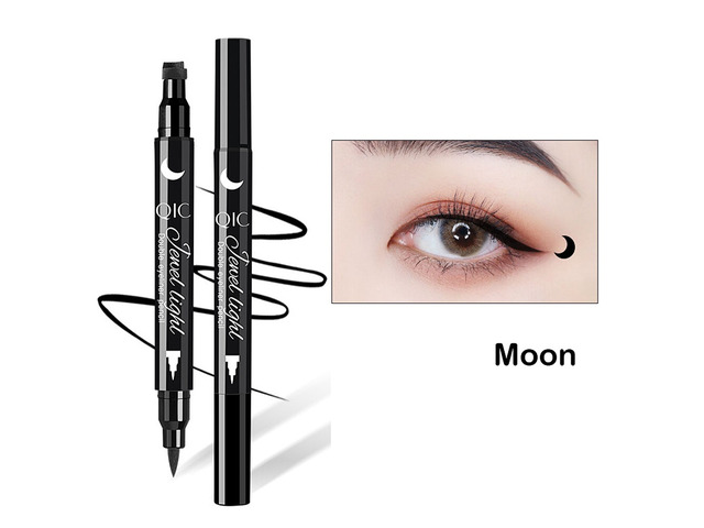 US Winged Eyeliner Stamp Waterproof Long Lasting Liquid Eye Pen Makeup Tool Kit 