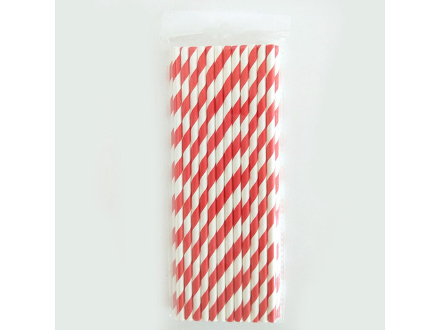 US 100~200 Bulk Packed Paper Straws Pattern Color -Biodegradable FDA Approved BR-1-a huawenxiguan100zhizhuang hongse