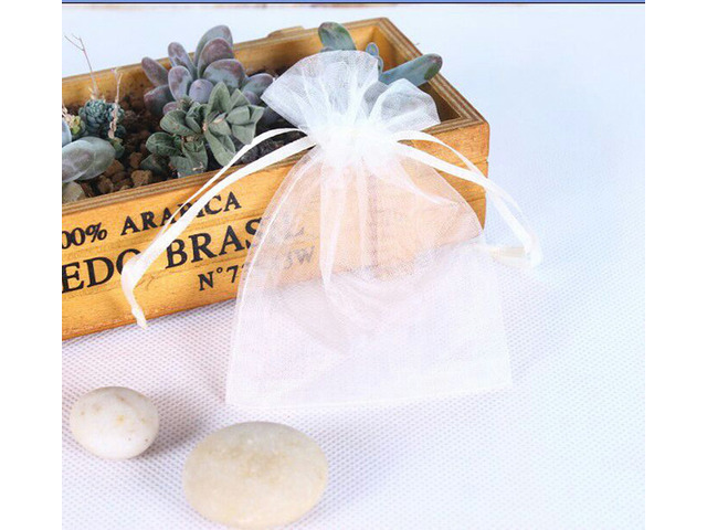 US 50 Sheer Coralline Organza Favor Gift Bags Jewelry Pouches Wedding Party