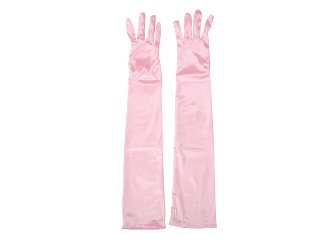 Gloves CA-3-alifushoutao 52cm fenhong1dui