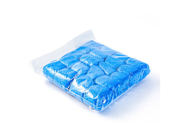 US 100-200 Disposable Anti Slip Boot Shoe Covers Overshoes Protective Waterproof