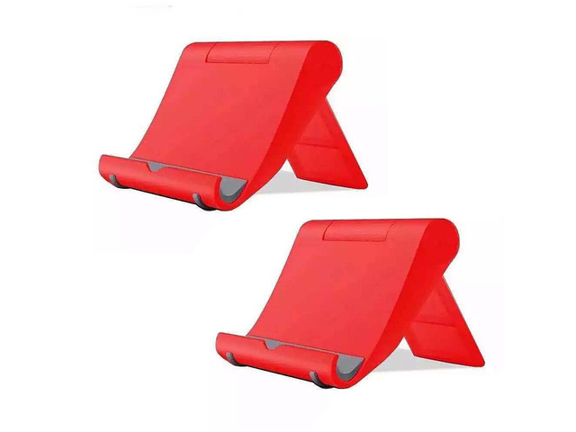 US 2 Pack Universal Cell Phone Stand Holder Foldable Desk Table Mount Adjustable