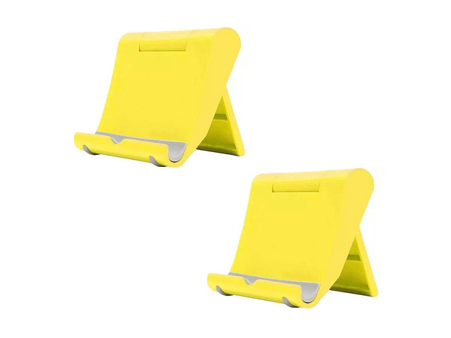 US 2 Pack Universal Cell Phone Stand Holder Foldable Desk Table Mount Adjustable