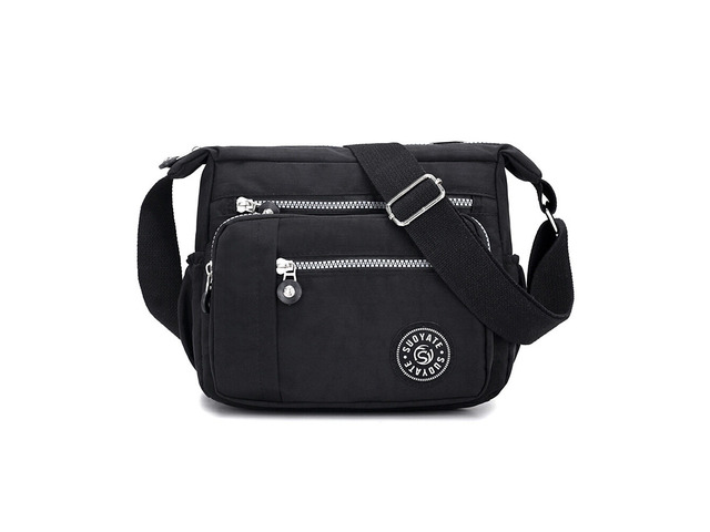 US Women's Multi Pocket Crossbody Shoulder Bag Casual Travel Handbag Waterproof