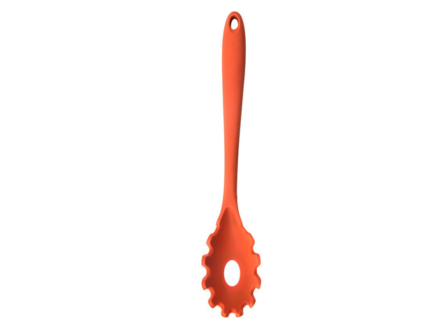 US 1 Pack Silicone Pasta Fork Heat Resistant Noodle Spaghetti Server Spoon