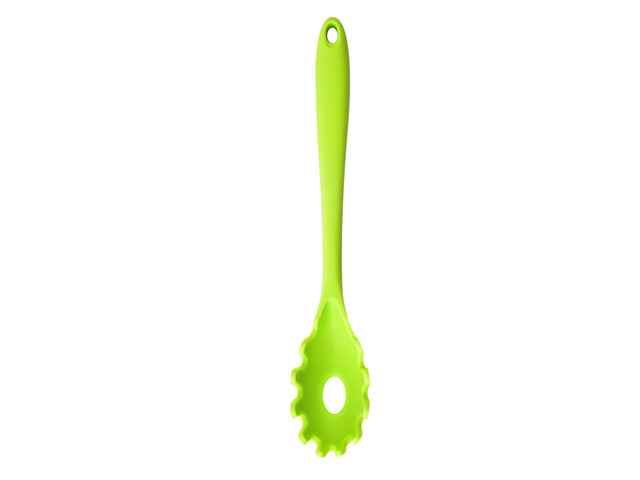 US 1 Pack Silicone Pasta Fork Heat Resistant Noodle Spaghetti Server Spoon CZ-4-