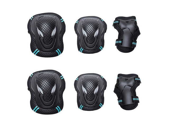 US Wrist Knee Pads Elbow Guards Protective Gear Set For Skateboard Skate Bike