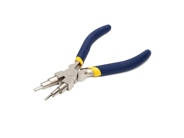 US Stainless Steel 6-in-1 Bail Making DIY Crafts Wire Looping Forming Plier