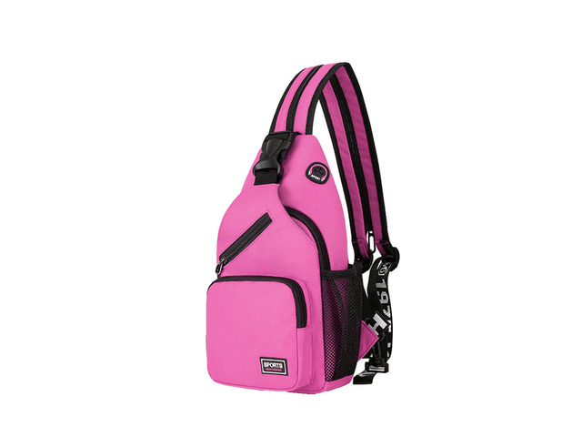 US 1 Pack Water-Proof Chest Pack Travel Shoulder Sling Backpack Crossbody Bag