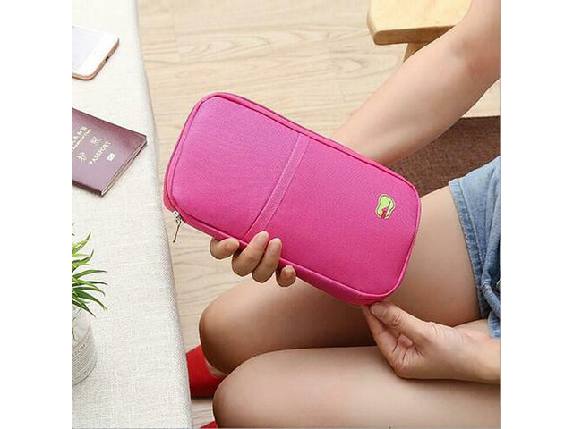 US 1 Pcs Travel Wallet Passport Holder Accessories Document Organizer Bag Case m