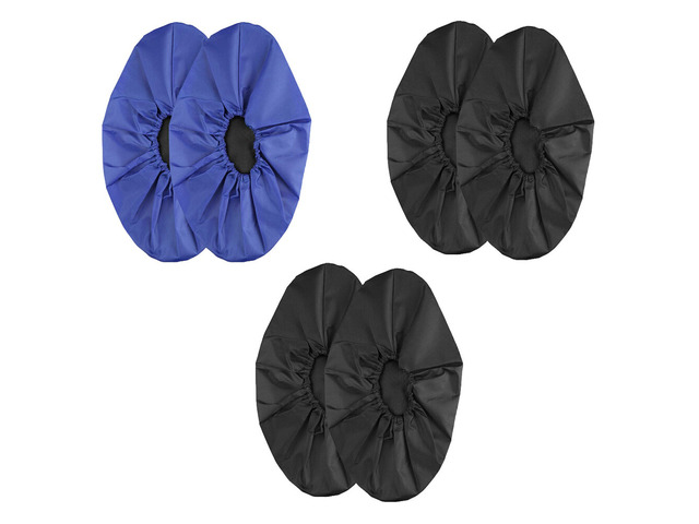 US 3 Pairs Washable Reusable Non-Slip Sole Overshoe Dust Waterproof Shoe Cover