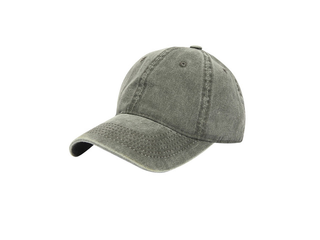 US 1 Pcs Classic Baseball Cap Low Profile Hats Adjustable Washed Effect Unisex D