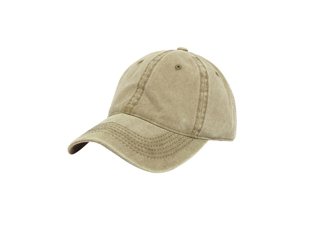 US 1 Pcs Classic Baseball Cap Low Profile Hats Adjustable Washed Effect Unisex D