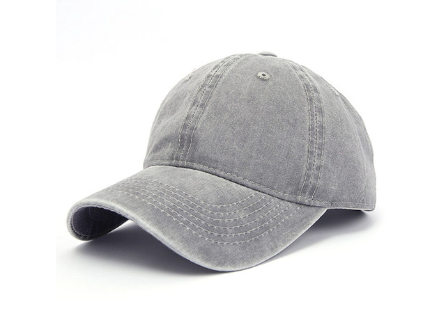 US 1 Pcs Classic Baseball Cap Low Profile Hats Adjustable Washed Effect Unisex D