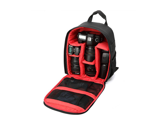 US Waterproof Camera Backpack Sling Shoulder Bag Case for Canon Nikon Sony DSLR