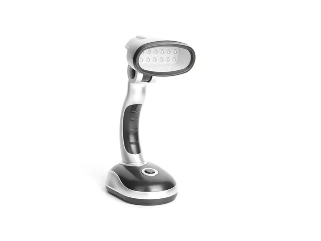US 1 Pack LED Desk Lamp Portable Battery Operated Light Laptop Computer Office