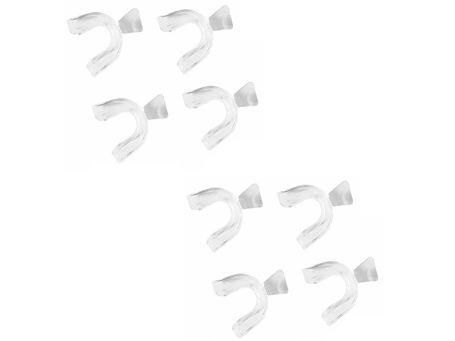 US 8 Pack Silicone Mouth Guard Teeth Clenching Grinding Moldable Dental Night