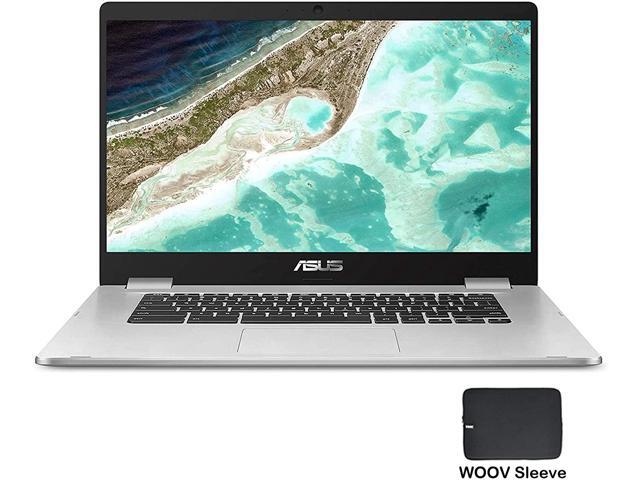 Asus Chromebook 15.6' 4GB 64GB Intel Celeron N3350 Chrome OS, Silver