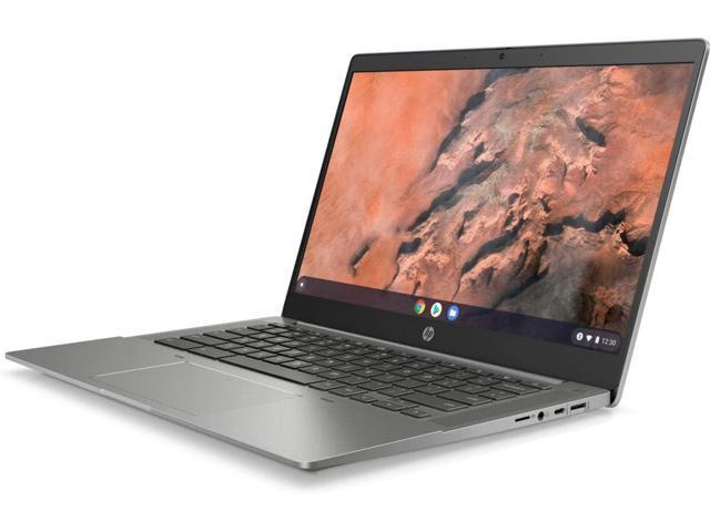 HP 14' Chromebook, Intel i3-1135, 4GB RAM, 128GB SSD, Silver, Chrome OS, 14b-nb0031wm Laptop Notebook