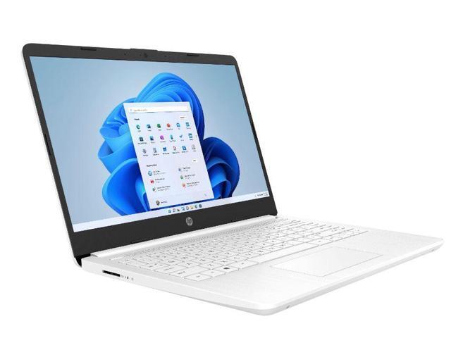 HP - 14" Laptop - Intel Celeron N4120 2019 - 4GB Memory - 64GB eMMC - Snowflake White - image 11