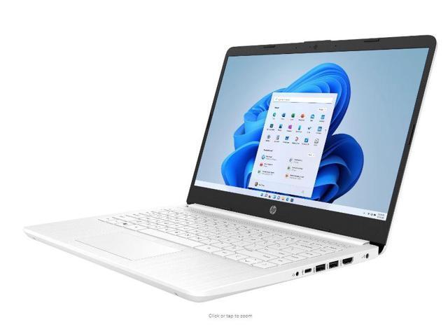 HP - 14" Laptop - Intel Celeron N4120 2019 - 4GB Memory - 64GB eMMC - Snowflake White - image 12