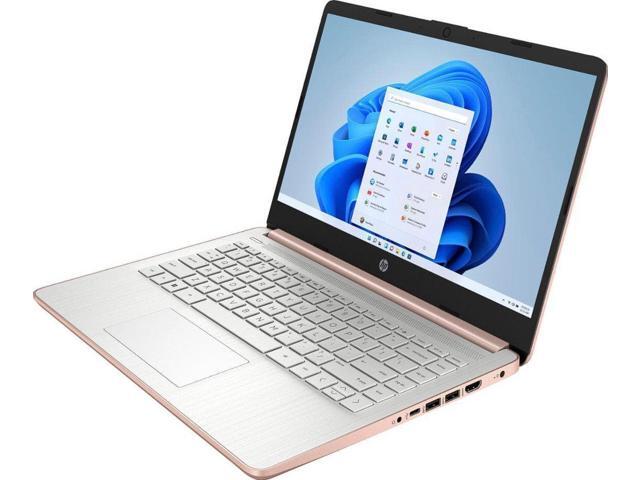 HP - 14" Laptop - Intel Celeron - 4GB Memory - 64GB eMMC - Rose Gold - image 10
