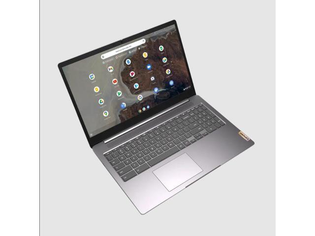 Lenovo - IdeaPad 3i Chromebook 15.6" Full HD Laptop - Intel Celeron 2021 - 4GB Memory with 64GB eMMC Storage - Arctic Grey - image 9