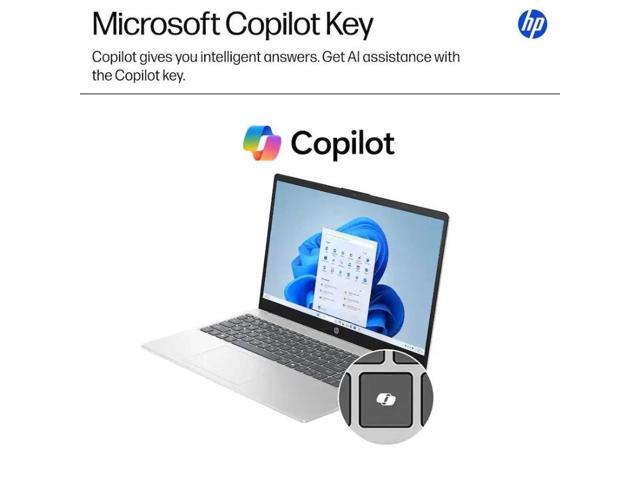 HP - 15.6" Full HD Touch-Screen Laptop - AMD Ryzen 5 7520U 2023 - 8GB Memory - 512GB SSD - Natural Silver - image 4