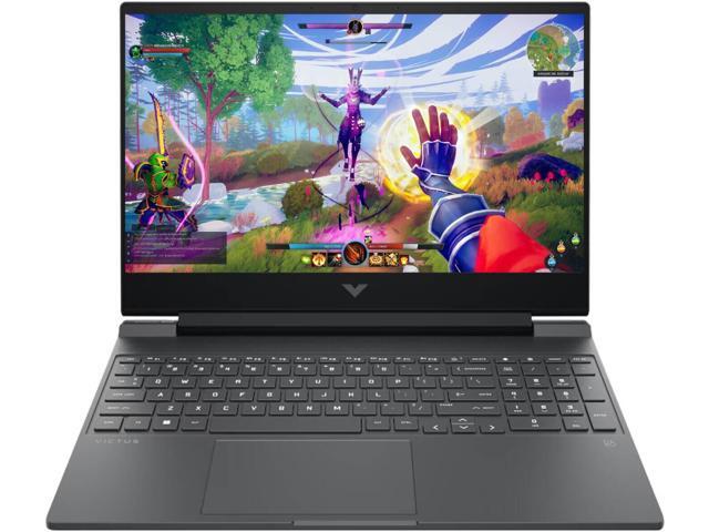 HP - Victus 15.6" 144Hz Full HD Gaming Laptop - AMD Ryzen 7 7445HS 2023 - 16GB Memory - NVIDIA GeForce RTX 4050 - 512GB SSD - Mica Silver - image 8