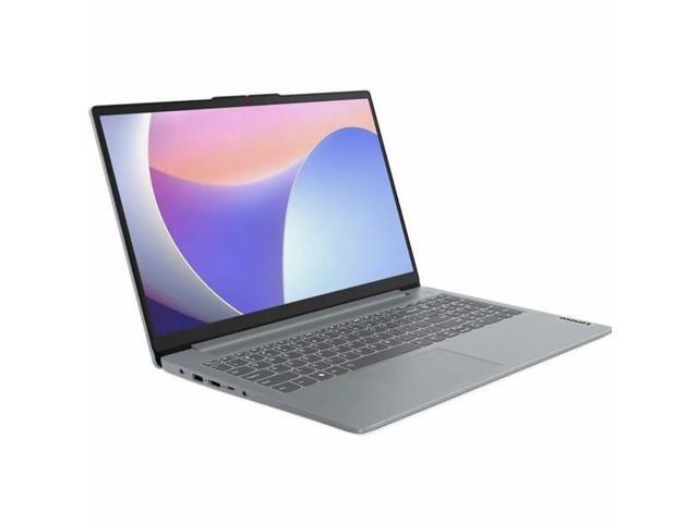 Lenovo Slim 3 15IAN8 15.6' Full HD Laptop Intel N100 4GB RAM 128GB UFS Windows 11 Home Arctic Gray