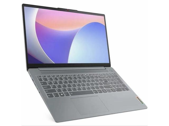 Lenovo Slim 3 15IAN8 15.6' Full HD Laptop Intel N100 4GB RAM 128GB UFS Windows 11 Home Arctic Gray