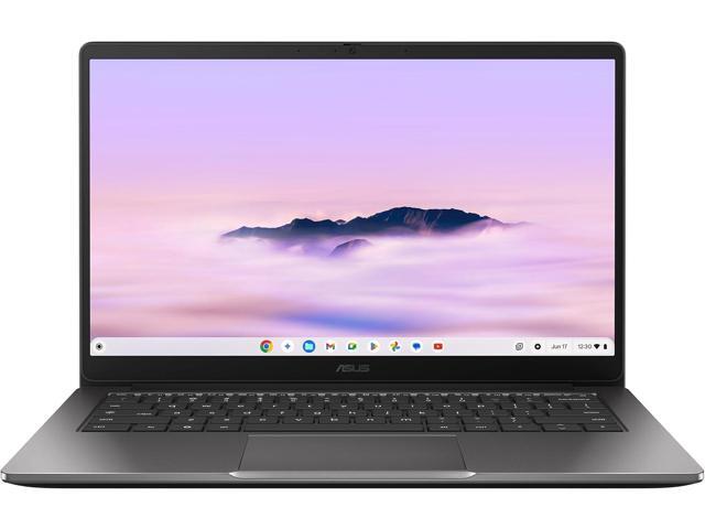 ASUS - CX14 14" FHD Chromebook Plus Laptop with Google AI - Intel Core 3 - 8GB Memory - 128GB eMMC - Misty Grey - image 8