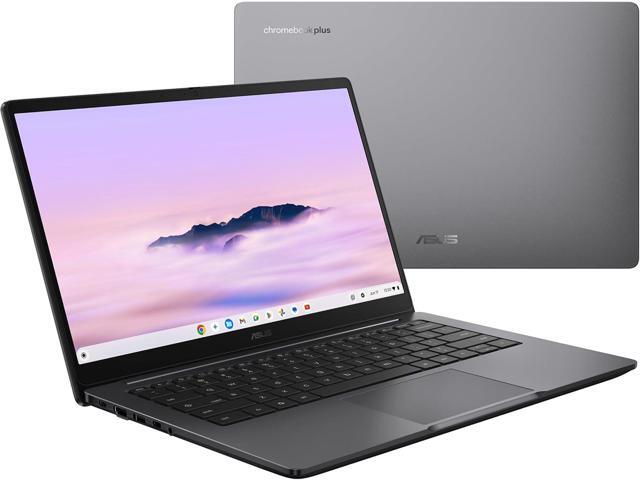 ASUS - CX14 14" FHD Chromebook Plus Laptop with Google AI - Intel Core 3 - 8GB Memory - 128GB eMMC - Misty Grey - image 7
