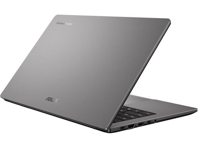ASUS - CX14 14" FHD Chromebook Plus Laptop with Google AI - Intel Core 3 - 8GB Memory - 128GB eMMC - Misty Grey - image 9