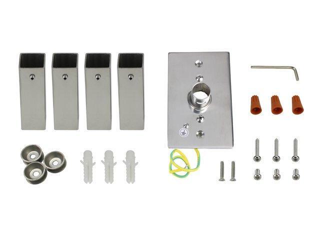 Maui Towel Warmer, Polished, Hardwired, 7 Bars