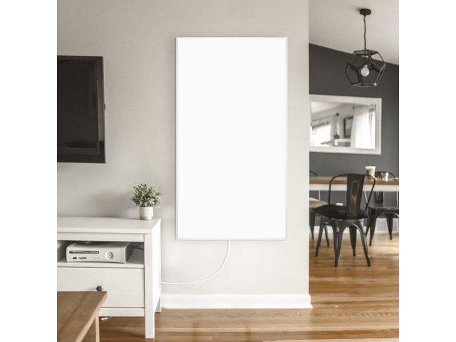 Ember Flex Radiant Panel Heater - White - 700W - 47 x 24 - Dual Connection