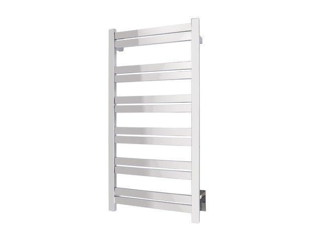 Grande 12 Towel Warmer, Polished, Hardwired, 12 bars