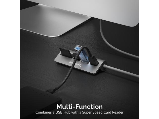 Sabrent 3-Port USB 3.0 Hub with SD and Micro SD Card Readers - image 6