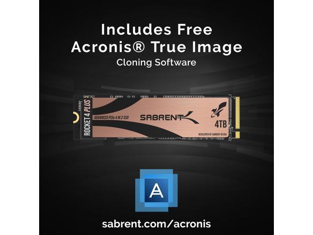 SABRENT 4TB Rocket 4 Plus NVMe 4.0 Gen4 PCIe M.2 Internal SSD Extreme Performance Solid State Drive R/W 7100/6600MB/s (SB-RKT4P-4TB)