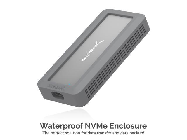 SABRENT USB 3.2 Rugged Waterproof Enclosure [IP67] for M.2 NVMe SSDs (EC-WPNE)