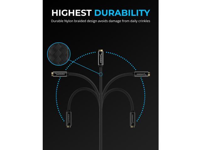 SABRENT USB Type-C to 3.5mm Audio Jack Active Adapter