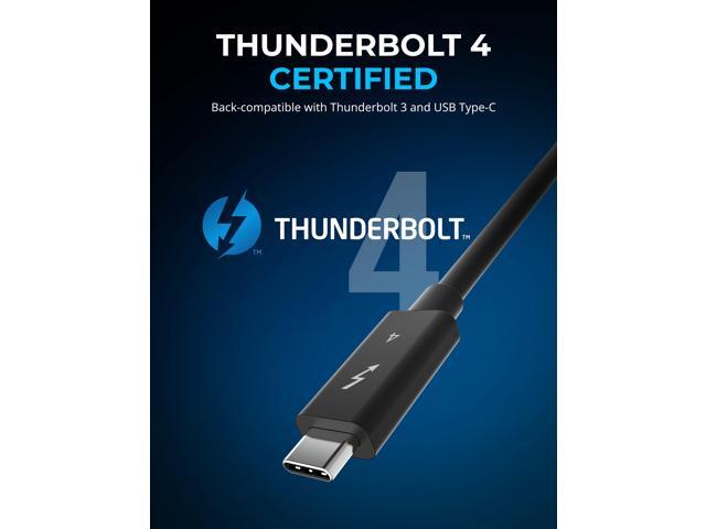 SABRENT Thunderbolt 4 Passive Cable [3.28 Feet / 1 Meter] (CB-T4M1)